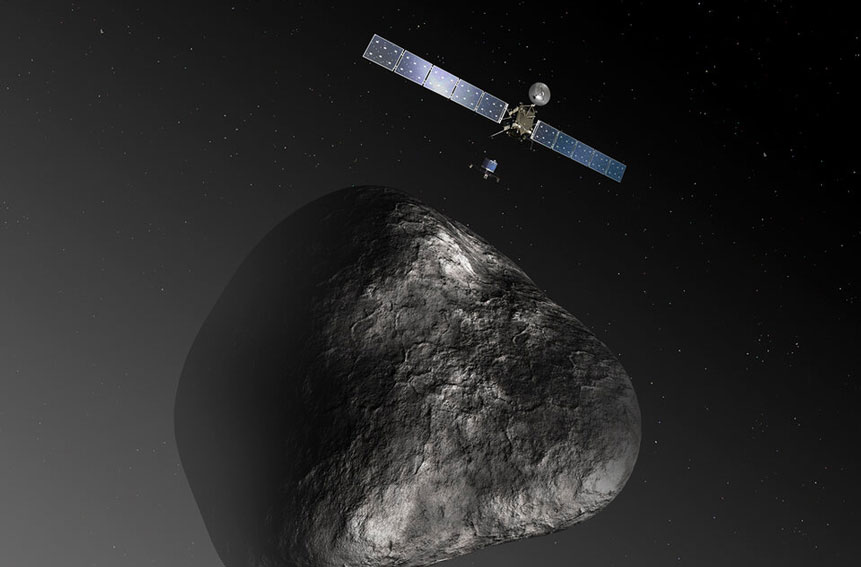 Rosetta et Philae à la comète