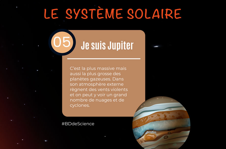 BD Le Système Solaire, je suis Jupiter