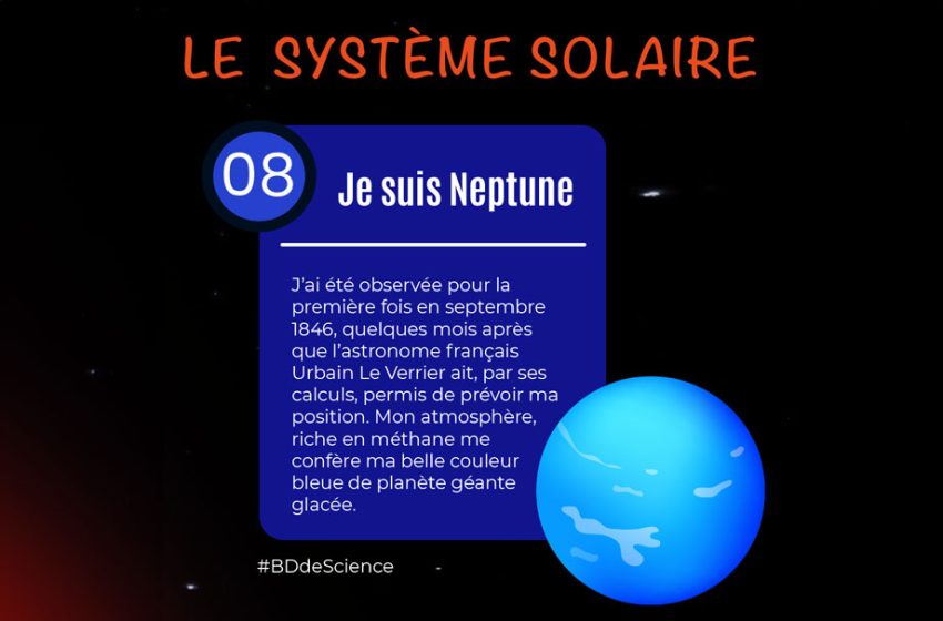 BD Le Système Solaire, je suis Neptune