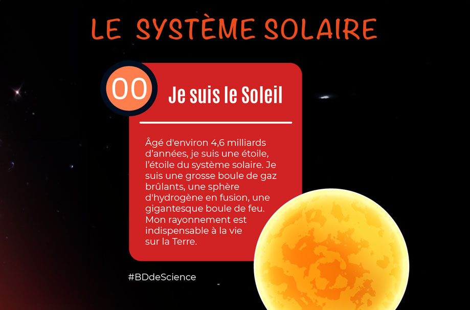 BD Le Système Solaire, je suis le Soleil