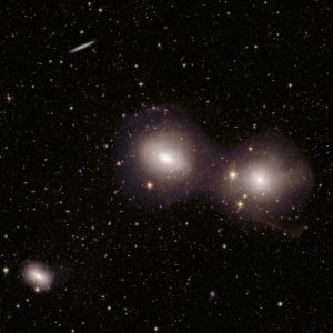 Groupe de galaxies de la Dorade © ESA / Euclid / Euclid Consortium / NASA • Processing by J.-C. Cuillandre (CEA Paris-Saclay), G. Anselmi