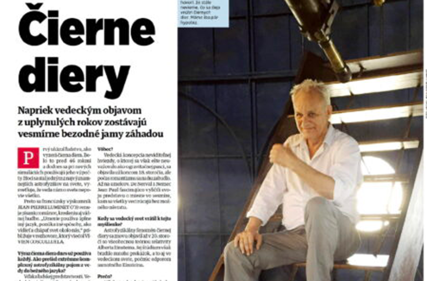 Article dans le magazine Plus 7 dni