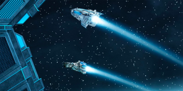 Va-t-on toujours droit dans l'Univers