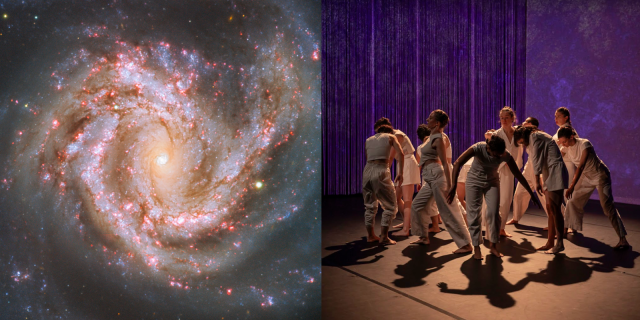 Conférence « En quête de galaxies » et Spectacle chorégraphique « M51 »