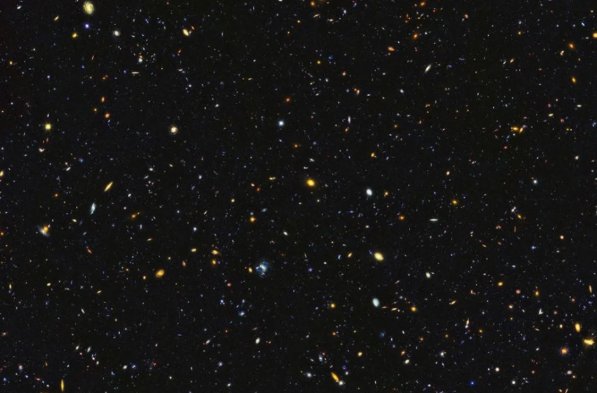 Cette région GOODS-North, observée ici par le téléscope Spatial Hubble.