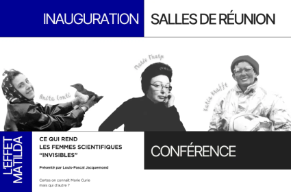 Inauguration de salle de conférence du CEREGE